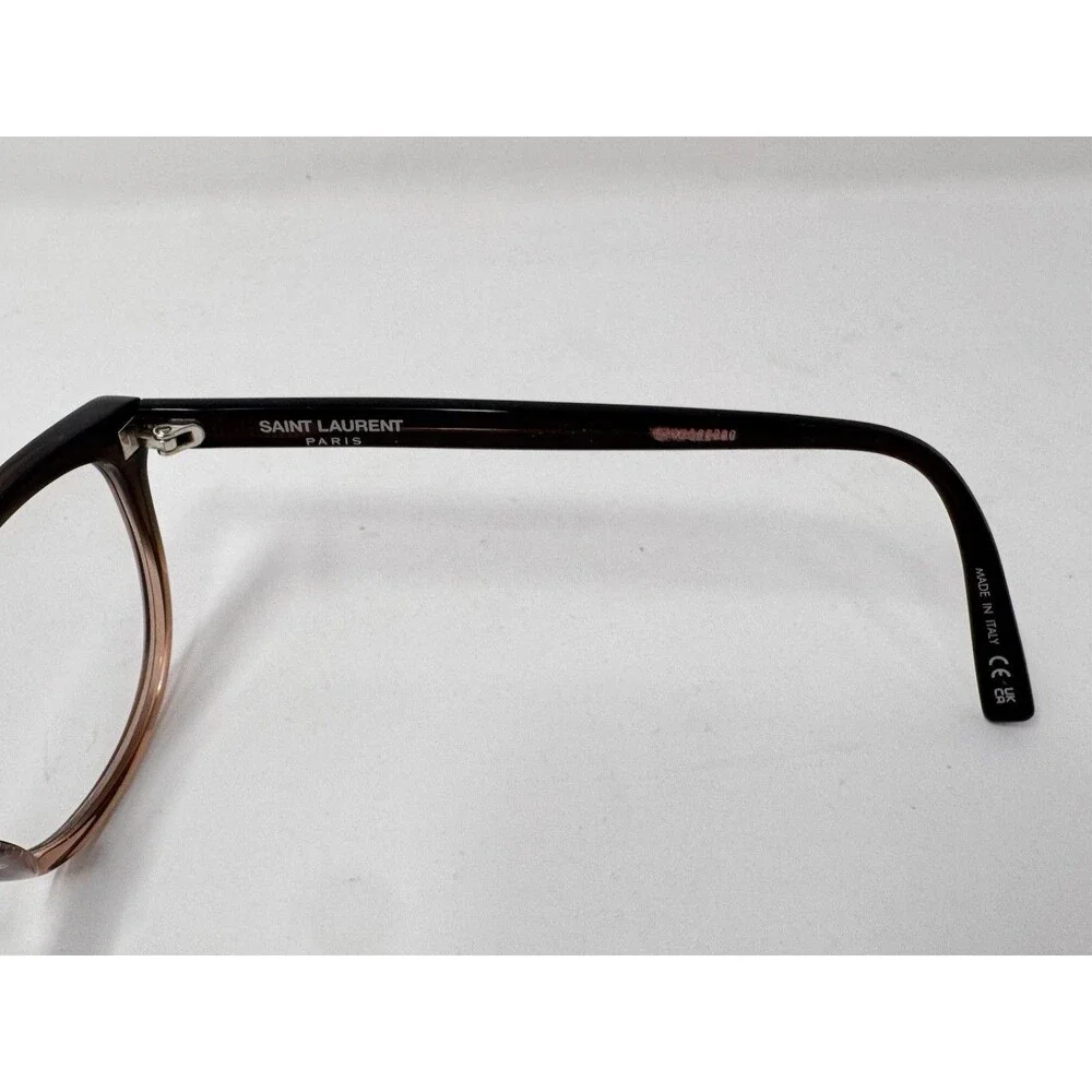 Saint Laurent SL504 004 Eyeglass Frames Only 53-17-145 Brown Fade Italy
